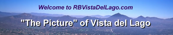 Welcome to RBVistaDelLago.com, The Picture of Vista del Lago